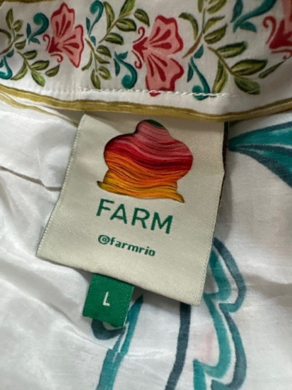 FARM Rio Off-White Insects Floral Bodysuit - Picture 7 of 13